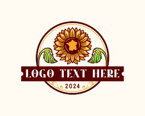 Map - Blossom Flower Garden logo design