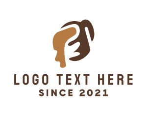 Latte - Dripping Coffee Cup logo design