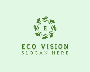 Herbal Eco Garden logo design