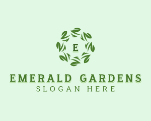 Herbal Eco Garden logo design