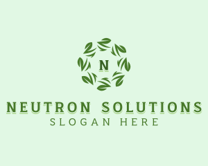 Herbal Eco Garden logo design