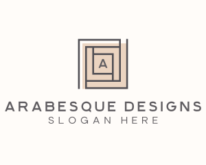 Tiling Interior Design logo design