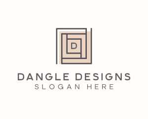 Tiling Interior Design logo design