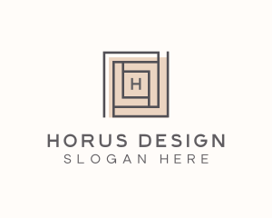 Tiling Interior Design logo design