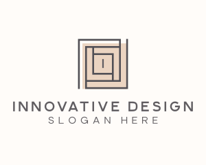 Tiling Interior Design logo design