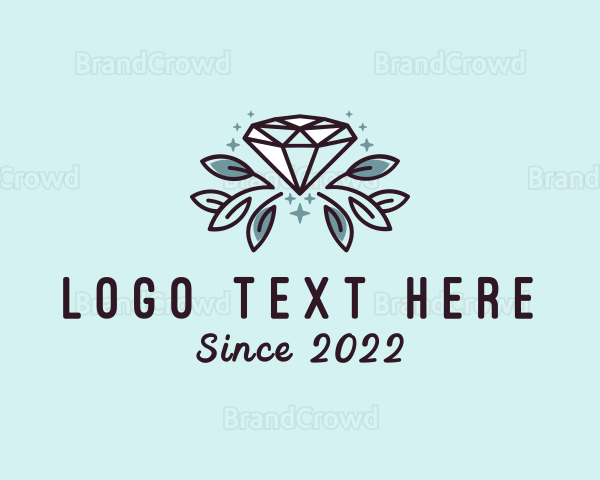 Natural Diamond Gem Logo