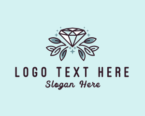 Natural Diamond Gem Logo