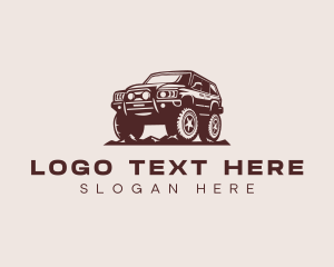 Sports Utility Vehicle - Car SUV Driving logo design