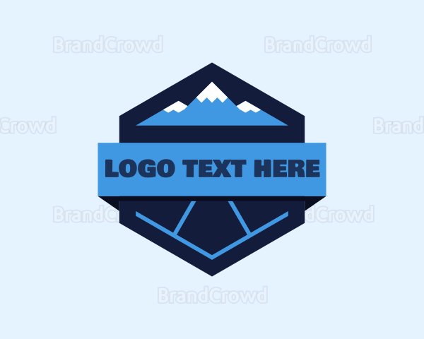 Snow Moutain Badge Logo