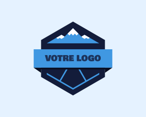 Snow Moutain Badge Logo