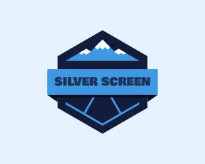 Explore - Snow Moutain Badge logo design
