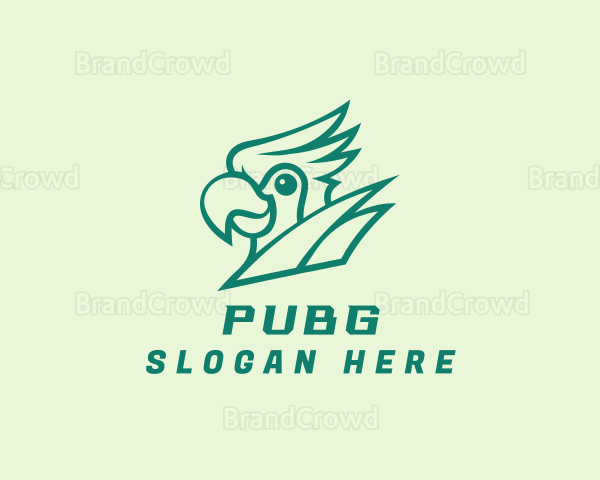Parrot Bird Face Logo