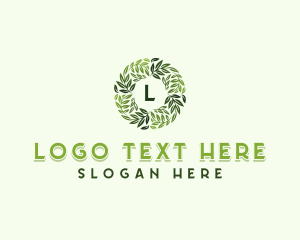 Nature - Herbal Nature Garden logo design