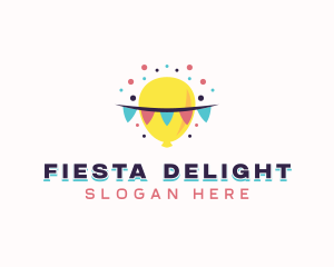 Fiesta - Balloon Festival Celebration logo design