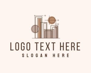 Architecture - Business Building Architecture logo design