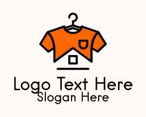 Shirt Hanger Home Logo