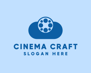 Filmmaking - Film Reel Cloud logo design