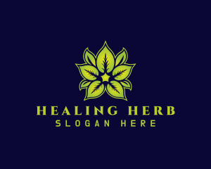 Leaf Herb Plant logo design