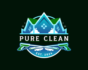 Pressure Cleaning Sanitation logo design