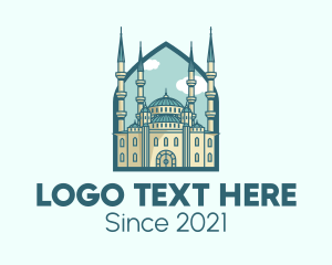 Religion - Hagia Sophia Landmark logo design