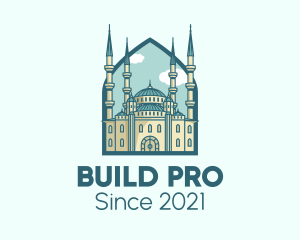 Basilica - Hagia Sophia Landmark logo design