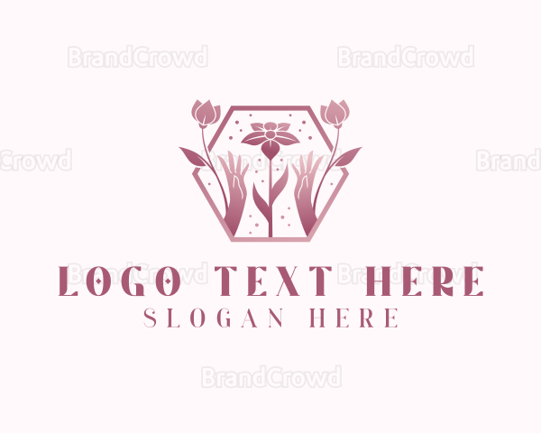 Wedding Flower Arrangement Logo