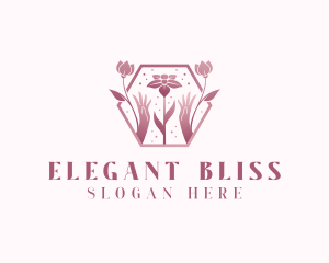 Wedding Flower Arrangement Logo