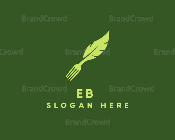 Organic Fork Leaf Logo