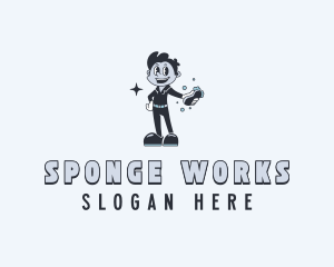 Sponge - Sanitation Cleaner logo design