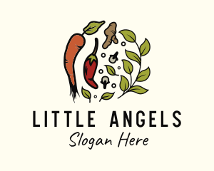 Restaurant - Leaf Cooking Ingredients logo design