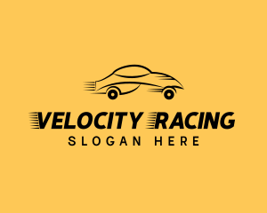 Racing Sports  Car logo design