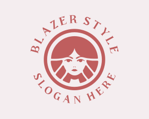 Hair Styling Woman  logo design