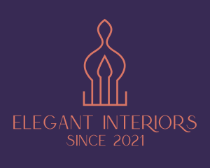 Interior - Interior Design Candle logo design