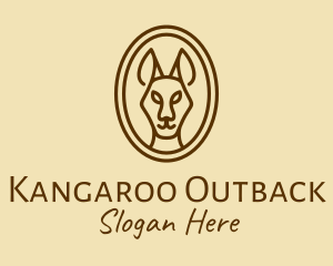 Australian - Australian Brown Kangaroo logo design