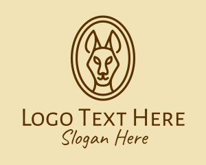 Australia - Australian Brown Kangaroo logo design