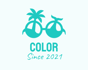 Tropical - Travel Summer Shades logo design