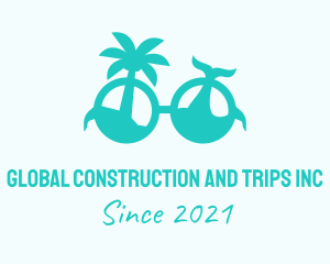 Travel Summer Shades logo design