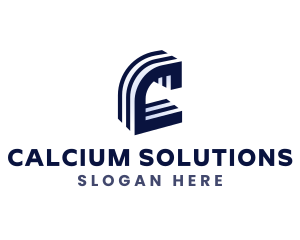 Concrete Block Construction logo design