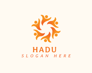 Human - Sun People Group logo design