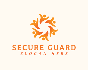Human Resource - Sun People Group logo design