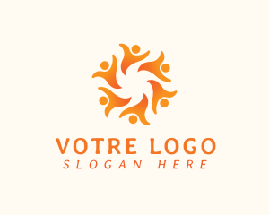 Customer Service - Sun People Group logo design