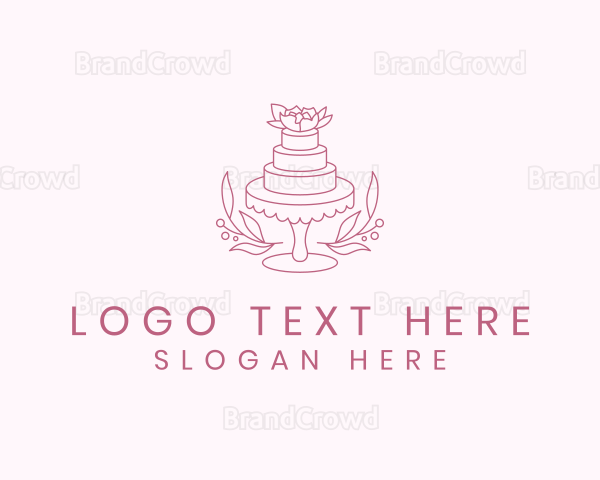 Cake Food Catering Logo