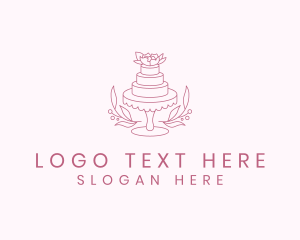 Cake Food Catering logo design