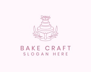 Cake Food Catering logo design