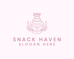 Cake Food Catering logo design