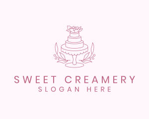 Cake Food Catering logo design