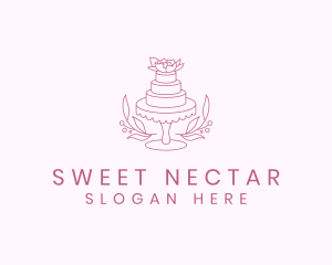 Cake Food Catering logo design