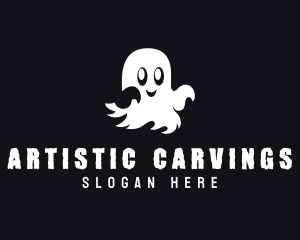 Haunted Spirit Ghost logo design