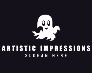 Haunted Spirit Ghost logo design