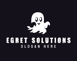 Haunted Spirit Ghost logo design